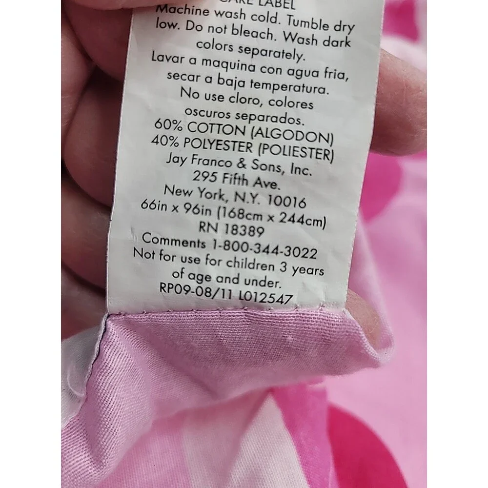 Jay Franco Disney Minnie Mouse Hearts N Love Twin Flat and Fitted Sheet Set